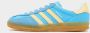 Adidas Originals Gazelle Indoor Dames Semi Blue Burst Almost Yellow Cloud White- Dames Semi Blue Burst Almost Yellow Cloud White - Thumbnail 2