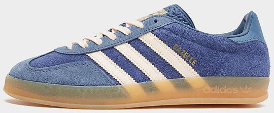 adidas Originals Gazelle Indoor Dark Blue Bliss Orange Preloved Ink- Dames Dark Blue Bliss Orange Preloved Ink