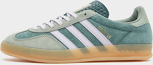 adidas Originals Gazelle Indoor Mineral Green Silver Dawn Silver Green- Dames Mineral Green Silver Dawn Silver Green