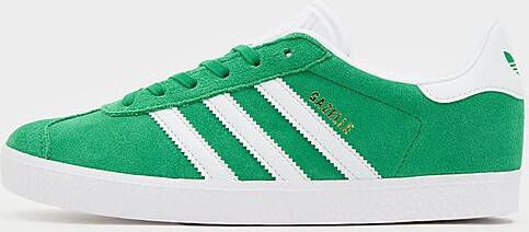 adidas Originals Gazelle Junior Green Cloud White Gold Metallic Green Cloud White Gold Metallic