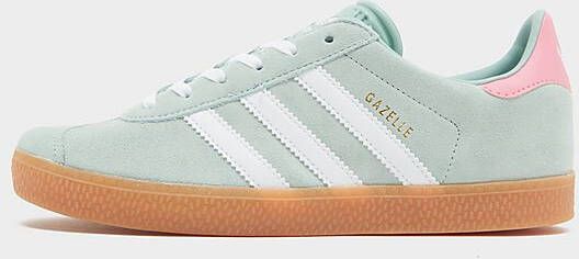 adidas Originals Gazelle Junior Hazy Green Cloud White Bliss Pink Hazy Green Cloud White Bliss Pink