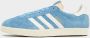 Adidas Originals Gazelle Light Blue Off White Cream White- Light Blue Off White Cream White - Thumbnail 2