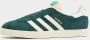 Adidas Originals Gazelle Mineral Green Off White Cream White- Dames Mineral Green Off White Cream White - Thumbnail 3