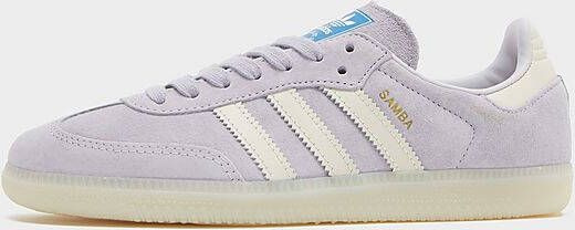 adidas Originals Samba OG Dames Silver Dawn Chalk White Off White- Dames Silver Dawn Chalk White Off White