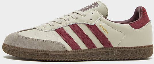 Adidas Originals Samba OG Putty Grey Maroon Gold Metallic- Heren Putty Grey Maroon Gold Metallic