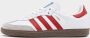 Adidas Originals Samba OG White Better Scarlet Gum 5- White Better Scarlet Gum 5 - Thumbnail 2