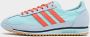 Adidas Originals SL 72 Dames Semi Flash Aqua Bright Red Clear Sky- Dames Semi Flash Aqua Bright Red Clear Sky - Thumbnail 1