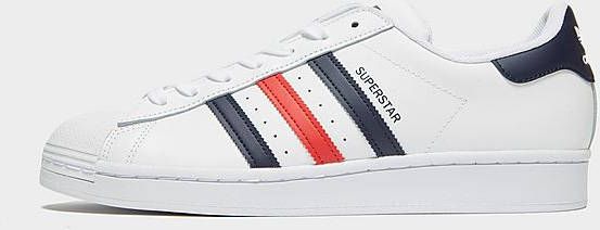 adidas Originals Superstar Heren Cloud White Scarlet Cloud White Dames