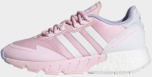 Adidas ZX 1K Boost Schoenen Clear Pink Cloud White Violet Tone Dames