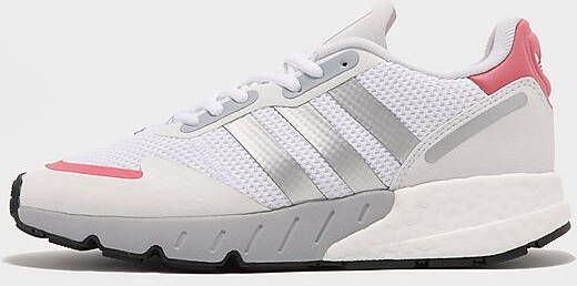 adidas Originals ZX 1K Boost Schoenen Cloud White Silver Metallic Hazy Rose Dames