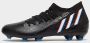 Adidas Predator Edge.3 Firm Ground Voetbalschoenen Core Black Cloud White Vivid Red Dames - Thumbnail 5