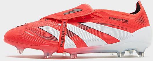 Adidas Predator Elite FT FG Lucid Red Cloud White Core Black- Lucid Red Cloud White Core Black