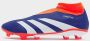 Adidas Predator League Laceless FG Lucid Blue Cloud White Solar Red- Lucid Blue Cloud White Solar Red - Thumbnail 3