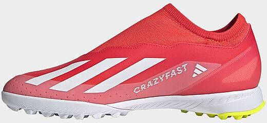 Adidas x Crazy League Laceless TF Solar Red Cloud White Team Solar Yellow 2- Solar Red Cloud White Team Solar Yellow 2