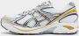 ASICS Witte Mesh Sneakers met Leren Details White Heren - Thumbnail 3