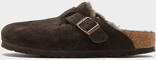 Birkenstock Boston Fur Dames Brown- Heren Brown