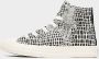 Converse Chuck Taylor All Star Wordmark Hoge sneakers Zwart - Thumbnail 3