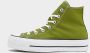 Converse Verhoogde Chuck Taylor All Star Sneakers Green Dames - Thumbnail 4