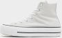 Converse Verhoogde Chuck Taylor All Star Sneakers Gray Dames - Thumbnail 4