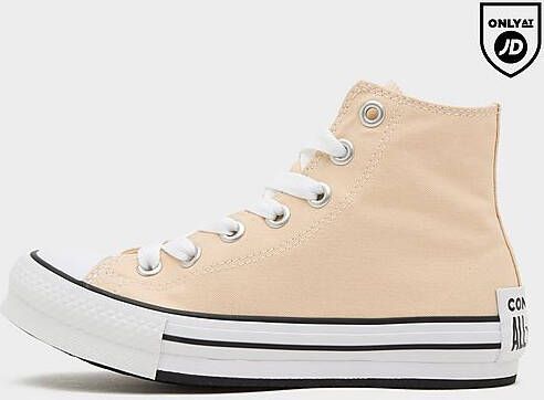 Converse All Star Lift High Sketch Junior Yellow Kind Yellow