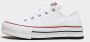 Converse Chuck Taylor All Star Eva Lift Canvas Platform (gs) Fashion sneakers Schoenen white garnet maat: 37 beschikbare maaten:37.5 38 39 38 - Thumbnail 4