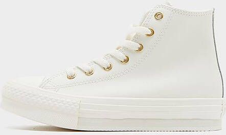 Converse Chuck Taylor All Star Lift High Leather Children White Kind White