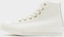 Converse Chuck Taylor All Star Lift High Leather Children White Kind White - Thumbnail 1