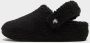 Crocs Classic Cozzzy Slipper Children Black Kind Black - Thumbnail 1