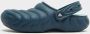 Crocs Classic Lined Overpuff Clog Volwassenen Clogs Donkerblauw - Thumbnail 2