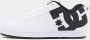 DC Shoes Leren Sneakers met Mesh Tong White Heren - Thumbnail 4