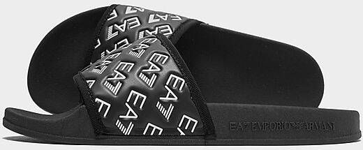 Emporio Ar i EA7 All Over Print Slides Black- Black - Foto 2