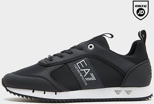 EA7 Emporio Armani B&W Laces Black- Heren Black