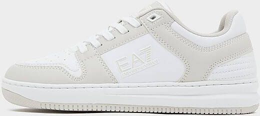 Emporio Armani EA7 Basket Low Dames White- Dames White