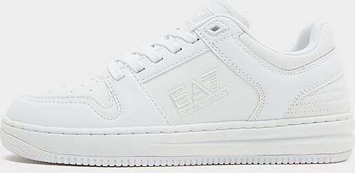 Emporio Armani EA7 Basket Low Dames White- Dames White