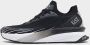 Emporio Armani EA7 Zwart-Zilver Crusher Distance Knit Sneakers Black Heren - Thumbnail 2