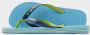 Havaianas Brasil Mix | Lavender Blue Blauw Rubber Teenslippers Unisex - Thumbnail 4