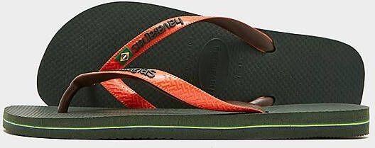 Havaianas Brazil Mix Flip Flops Green- Heren Green