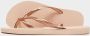 Havaianas Slim crystal teenslippers rosé Meisjes Rubber 35 36 - Thumbnail 7