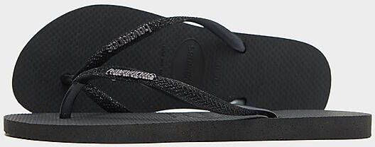 Havaianas Slim Glitter Flip Flops Dames Black- Dames Black