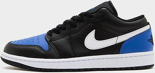 Jordan Air 1 Low Black Game Royal White- Heren Black Game Royal White