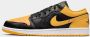 Jordan Air 1 Low Black White Yellow Ochre- Black White Yellow Ochre - Thumbnail 2