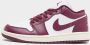 Jordan Air 1 Low Dames White Sail Bordeaux- Dames White Sail Bordeaux - Thumbnail 1