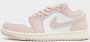 Jordan Air 1 Low Dames White Sail Pink Oxford- Dames White Sail Pink Oxford - Thumbnail 1