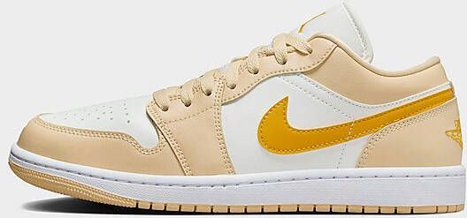 Jordan Air 1 Low Dames Sail Pale Vanilla White Yellow Ochre- Dames Sail Pale Vanilla White Yellow Ochre