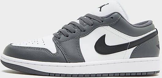 Jordan Air 1 Low Heren White Iron Grey Black- Heren White Iron Grey Black