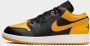 Jordan Air 1 Low Junior Black White Yellow Ochre Black White Yellow Ochre - Thumbnail 2