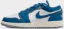 Jordan Air 1 Low Junior White Blue Grey Sail Industrial Blue White Blue Grey Sail Industrial Blue - Thumbnail 1