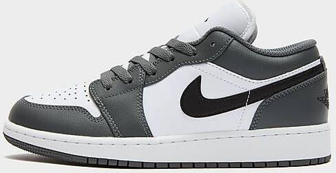 Jordan Air 1 Low Junior White Iron Grey Black White Iron Grey Black