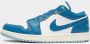 Jordan Air 1 Low White Blue Grey Sail Industrial Blue- Heren White Blue Grey Sail Industrial Blue - Thumbnail 1