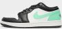 Jordan Air 1 Low White Green Glow Black- Heren White Green Glow Black - Thumbnail 2